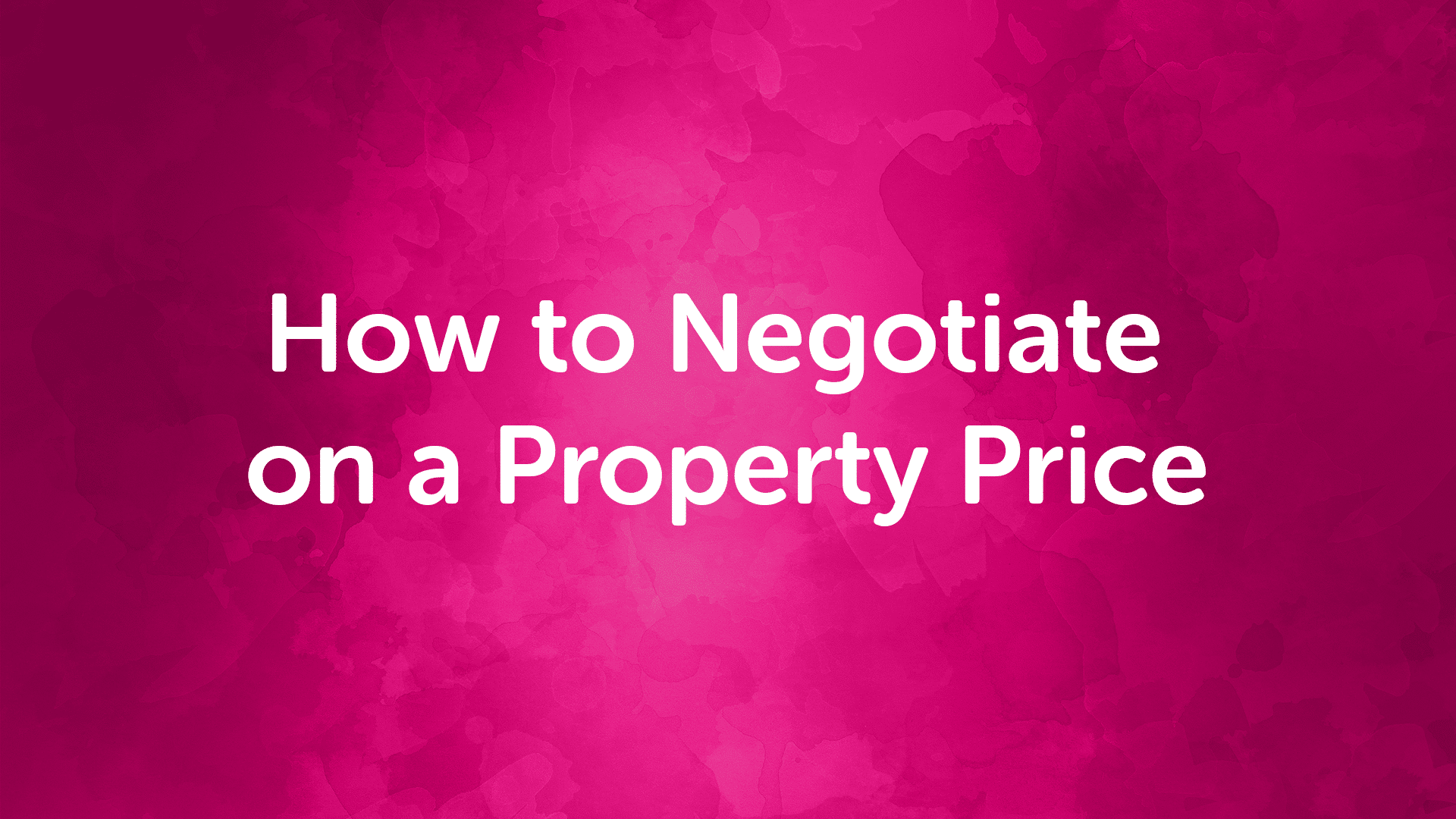 How to Negotiate on a Property Price in York